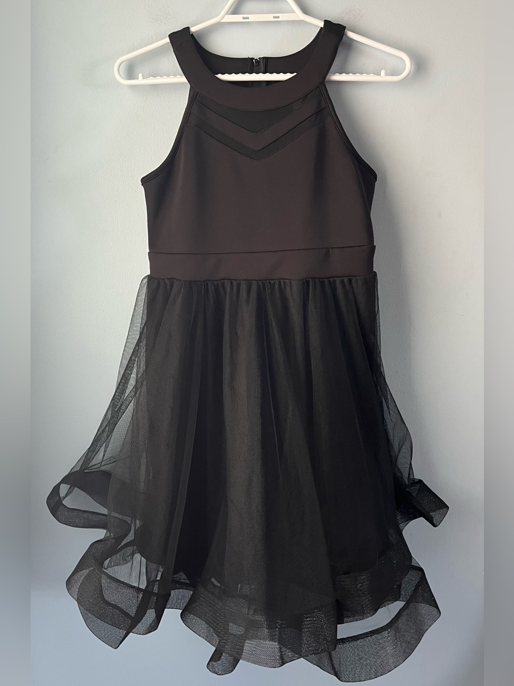 Emerald Sundae Black Girls Tulle Party Fit-and-Flare Formal Dress Size 14